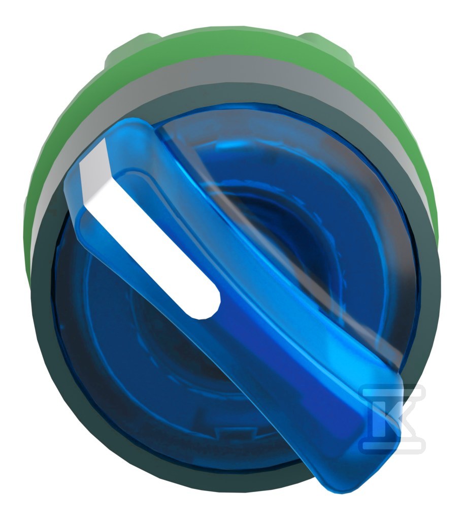 Interruptor 2 posições azul estável LED - ZB5AK1263